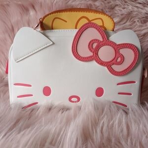 Hello Kitty Breakfast Toaster Crossbody Bag with Card Holder